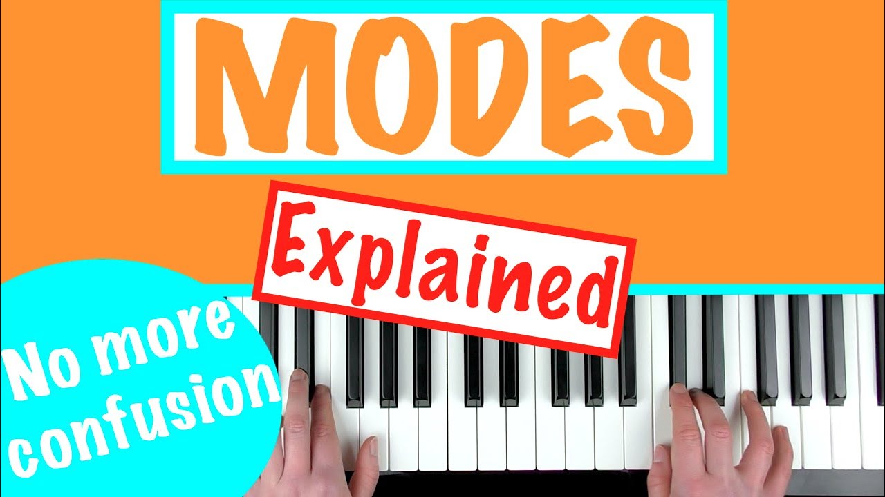 Modes Explained on the Piano [tutorial lesson]