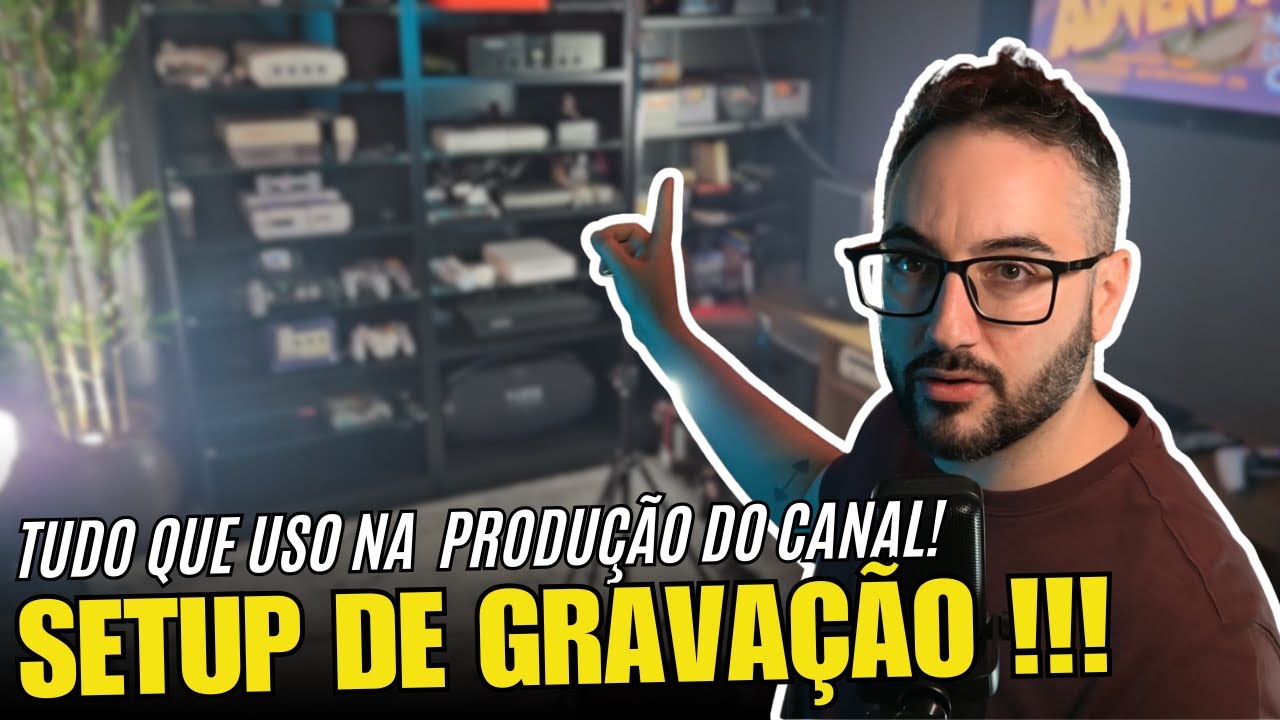 Como eu Gravo Meus Vídeos do Canal – Setup Completo Explicado! 💡🎙️