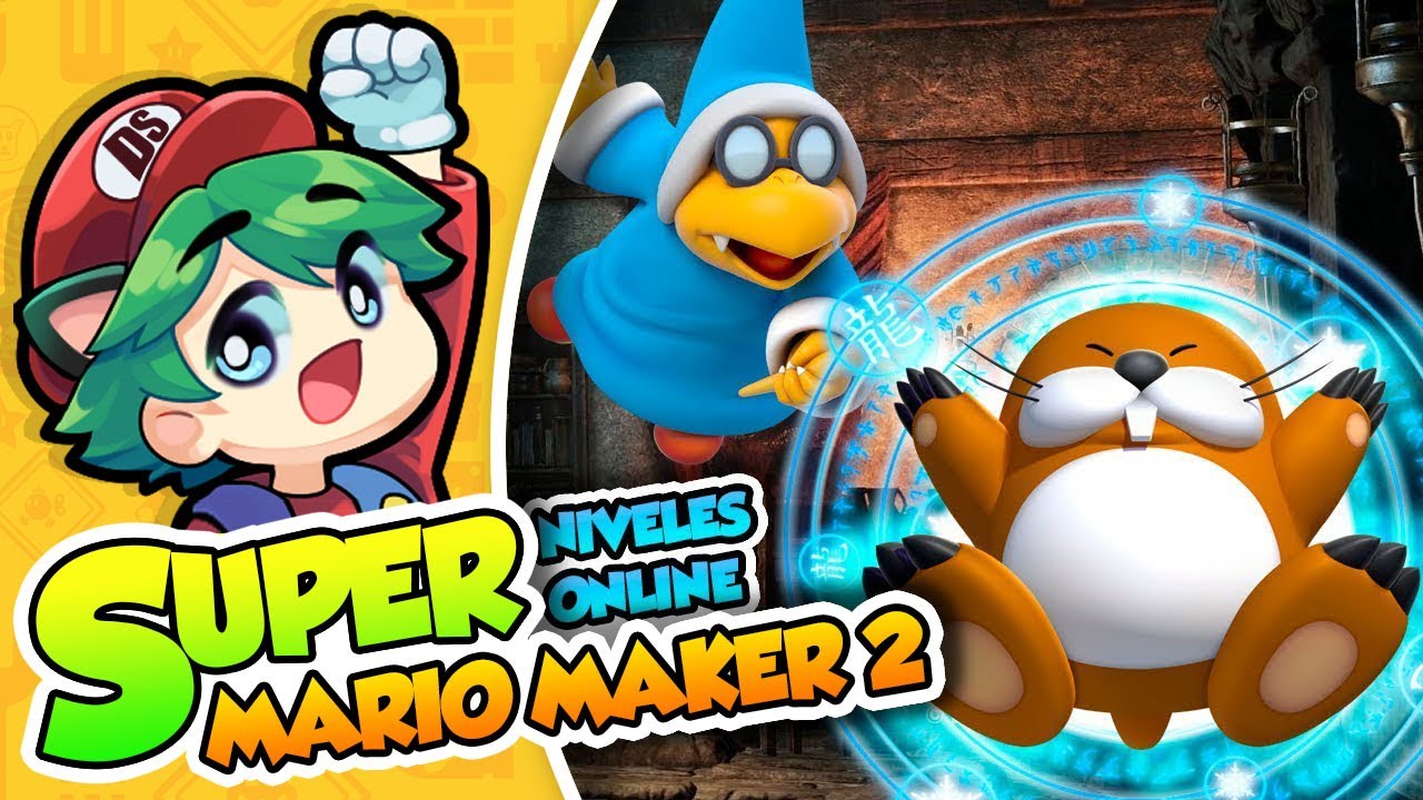 ¡¡¡Kamek me convierte en Monty!!! - Super Mario Maker 2 (Niveles Online) DSimphony