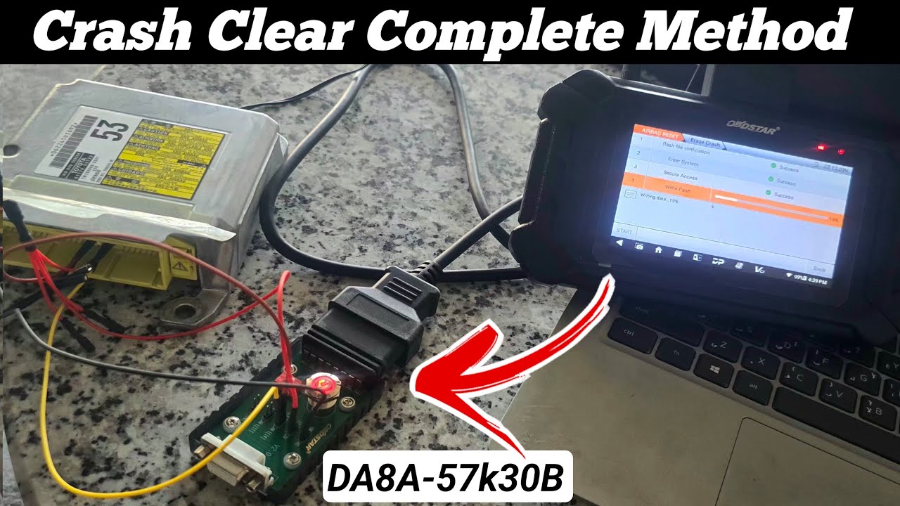 Crash Clear DA8A-57k30 B | OBDSTAR Step by Step 💯