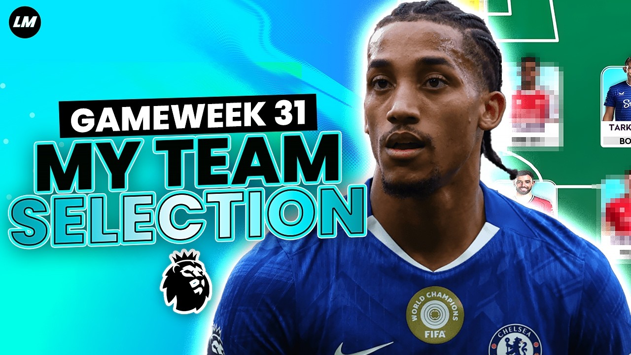 FPL GW31 TEAM SELECTION | PLAY WITH 10?! 🤔 | TOP 27K🔥| FPL 2025/26