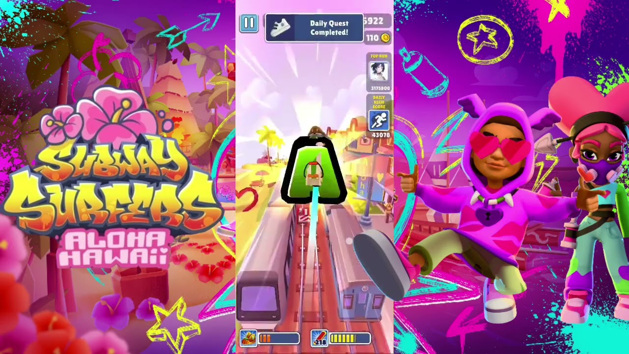 💘Subway Surfers (New Update Official) - Aloha Hawaii 2025🌷