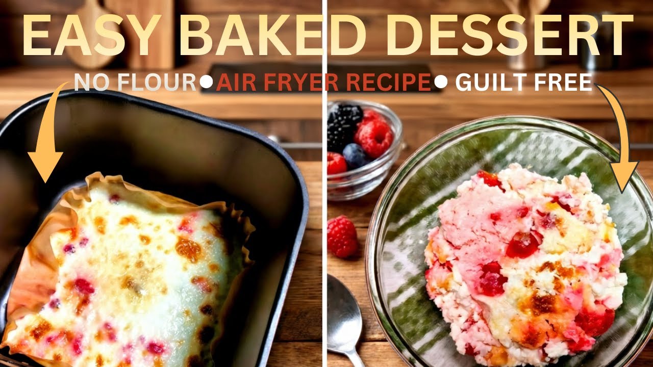 Air Fryer Dessert Recipes | No Flour Dessert is a GAME-CHANGER!