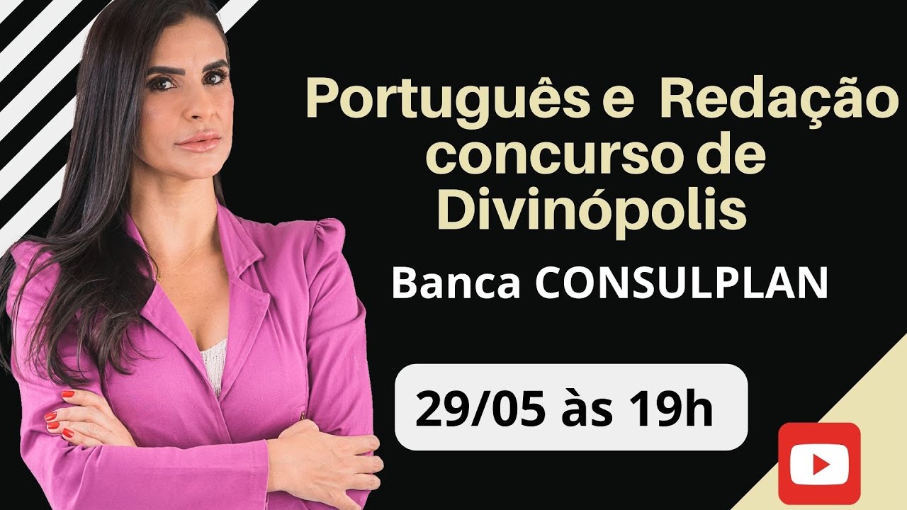 Aula de Português e Redação para o concurso de Divinópolis