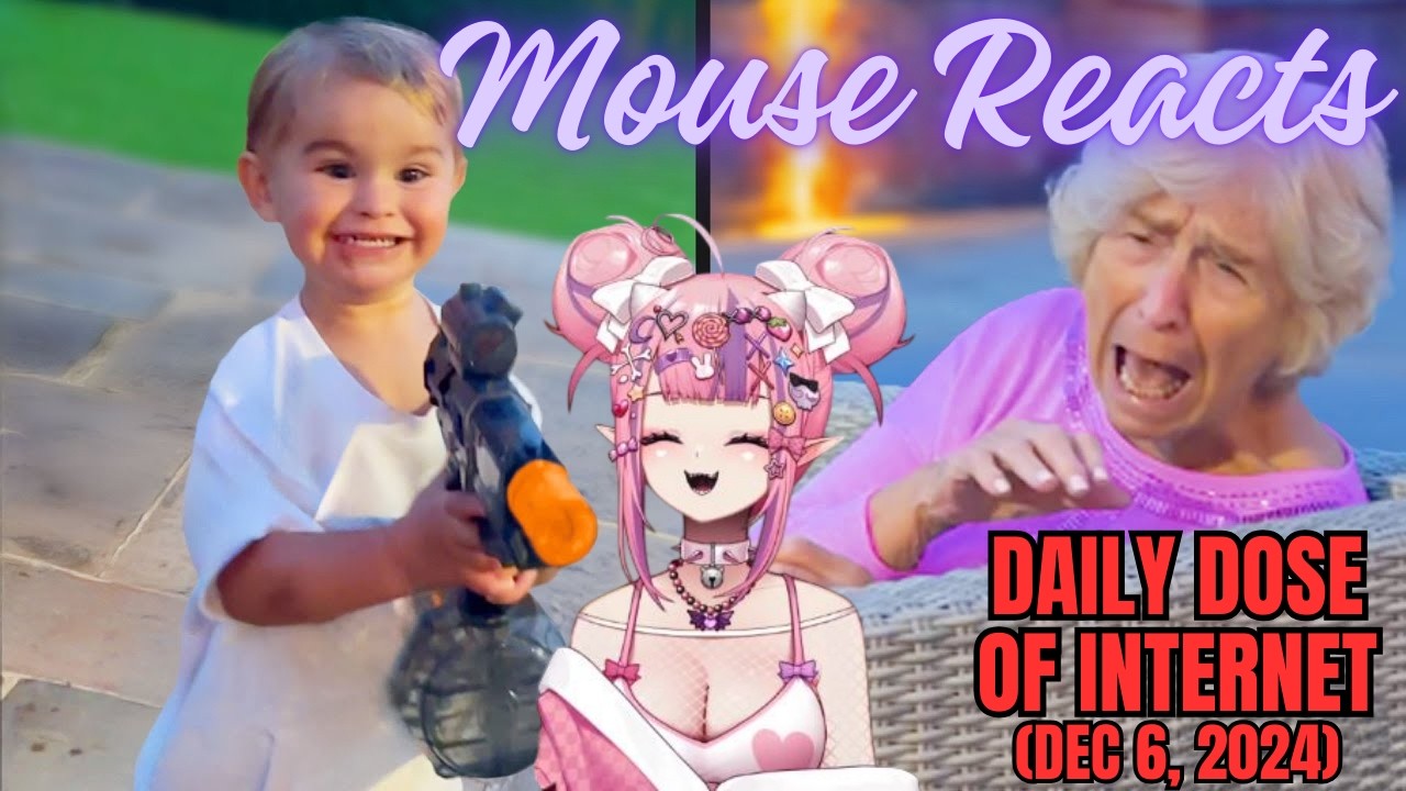 Ironmouse Reacts to Daily Dose of Internet (She Thought It Was Over) (Dec 6, 2024)