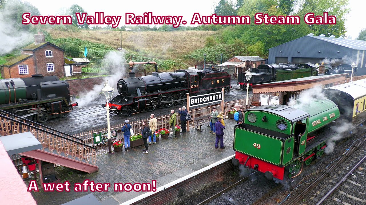 Severn Valley Railway. GREAT locos at the Autumn Steam Gala.   20th September 2025