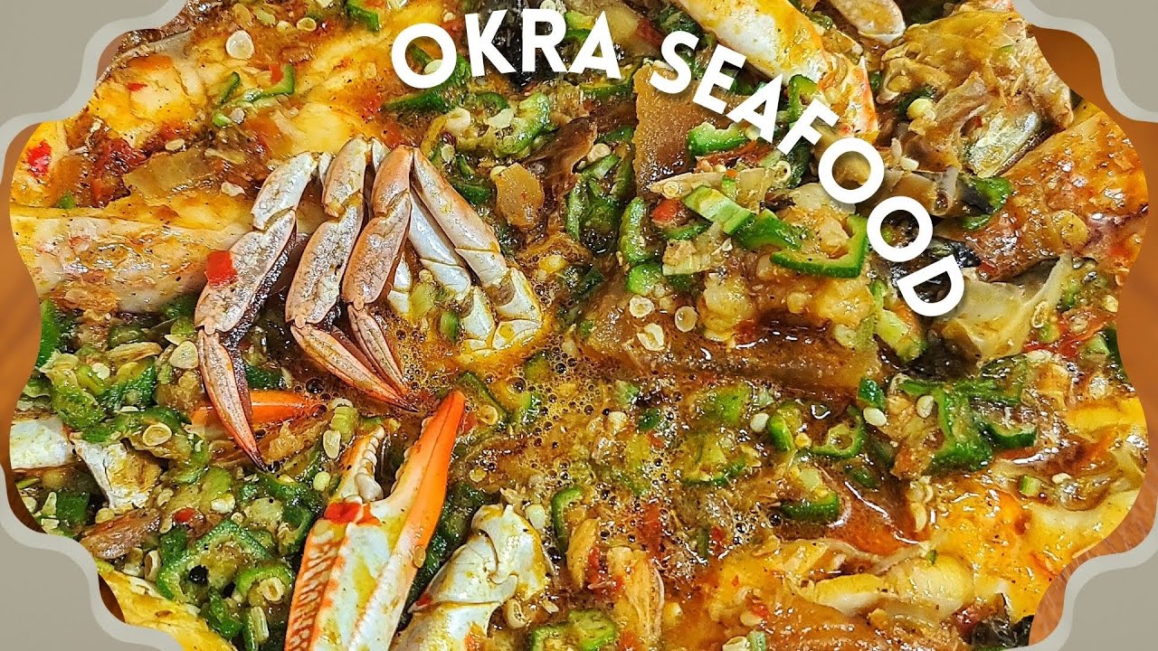 SEAFOOD OKRA  SOUP (THE MOST EASY METHOD OUT THERE)