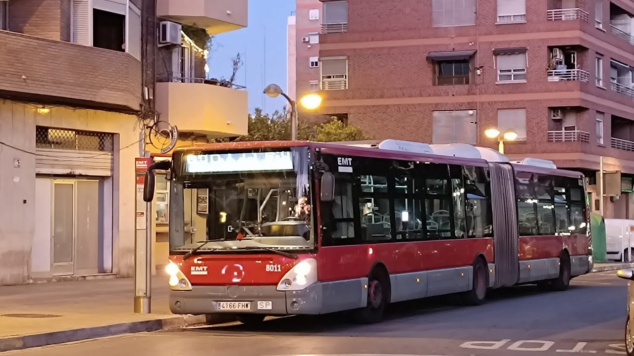 Recopilación de Autobuses de la EMT Valencia (3ª parte).