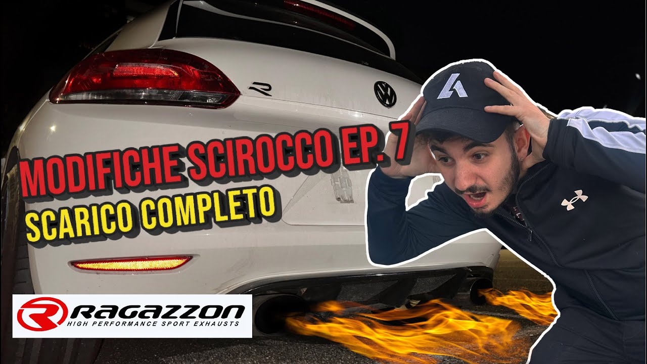 NUOVO SCARICO DA PAURA | Modifiche Scirocco EP.7 🥵