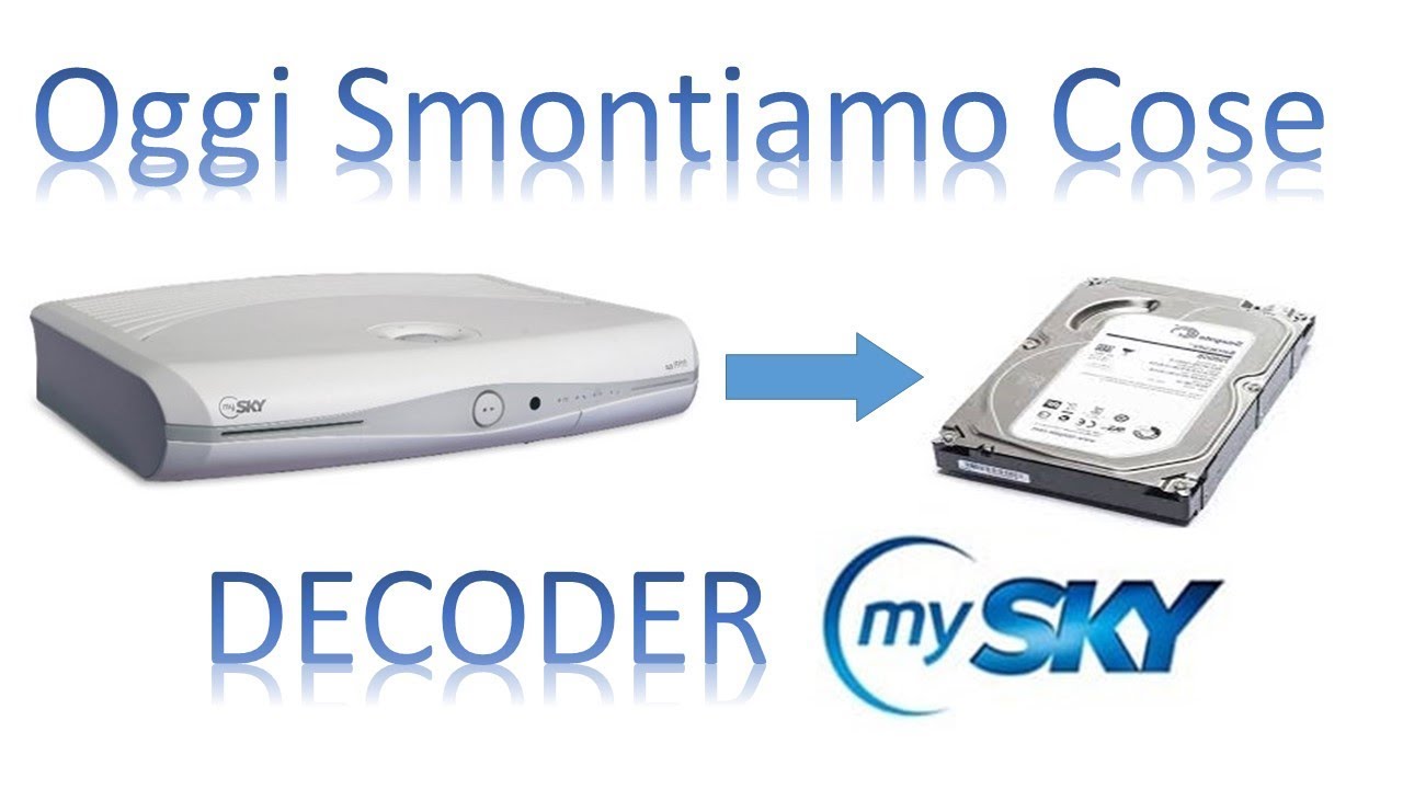 Oggi Smontiamo Cose - Decoder MySky