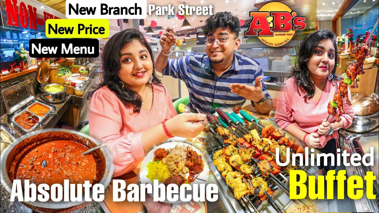 সেরা Buffet ?🤯 Absolute Barbecue Buffet Park Street | Best Buffet in Kolkata | Unlimited Buffet
