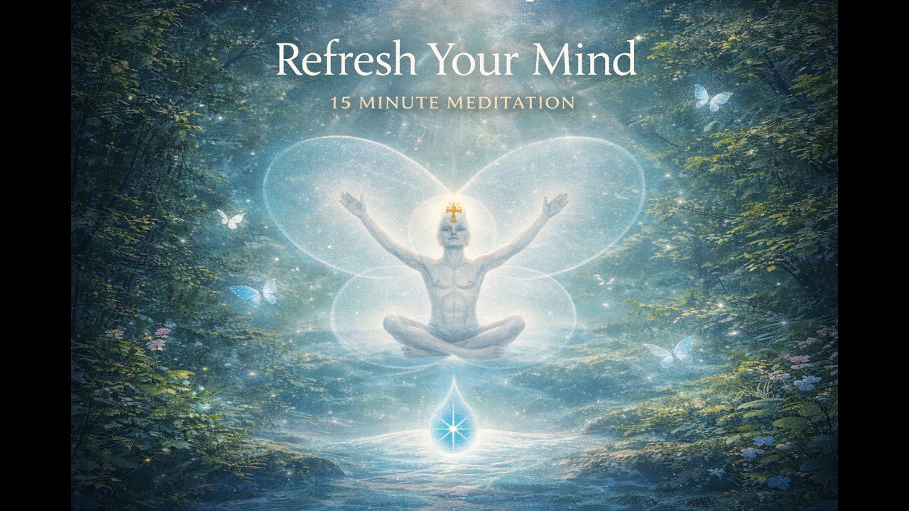 15 Minute Meditation – Refresh Your Mind & Relax | Silent Temple