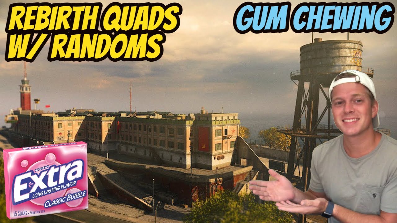 ASMR Gaming: COD Warzone | Rebirth Quads W/ Randoms! - Gum Chewing & Whispering