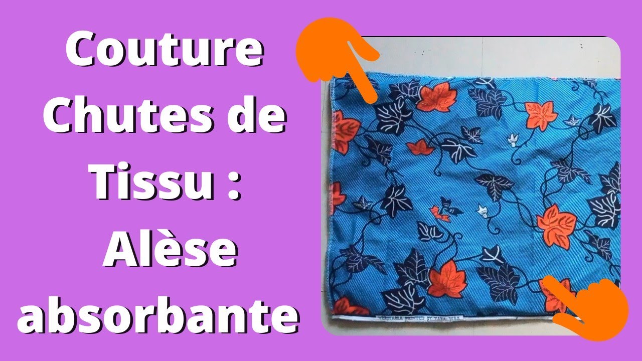 Couture facile débutant : Coudre tapis à langer absorbant, anti-fuites| @diybyaimeti |DIY Bébé