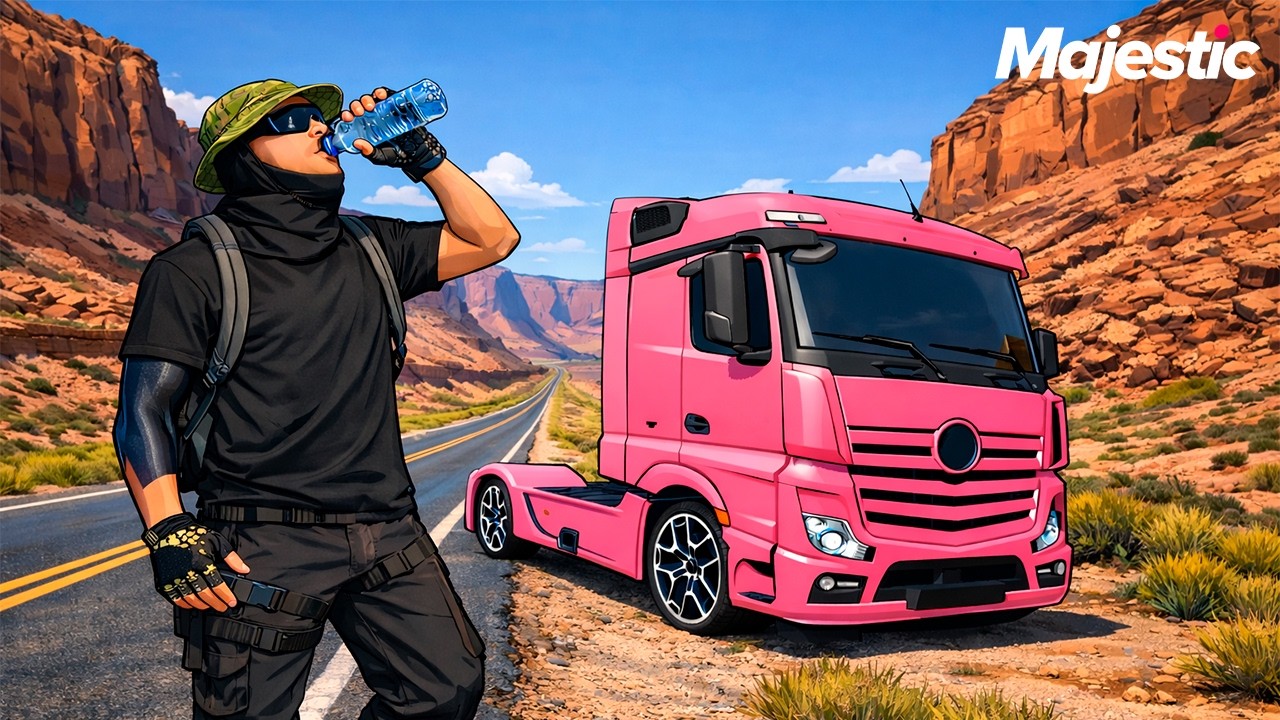 ПРОКАЧАЛ ДАЛЬНИЕ ЗАКАЗЫ НА ФУРЕ BENEFACTOR ACTOR ДЛЯ ДАЛЬНОБОЯ НА MAJESTIC RP + РОЗЫГРЫШ | GTA 5 RP