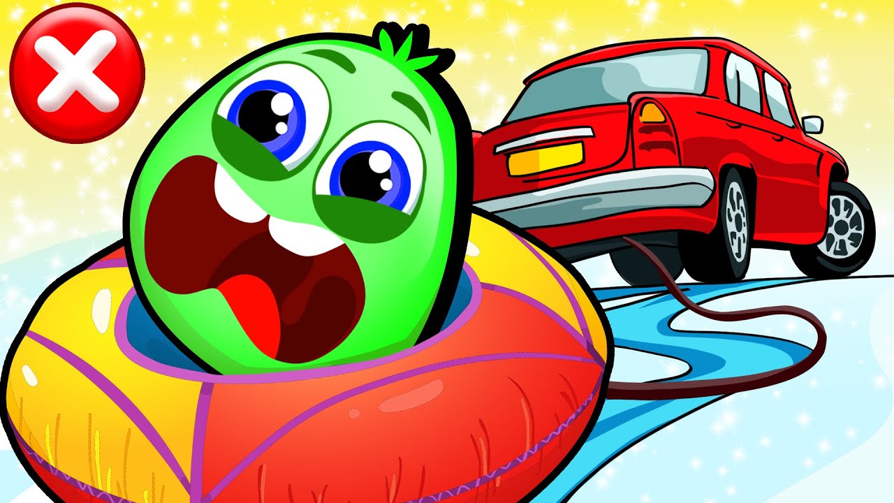 Learn with Op and Bob: Clinging to a Moving Car Adventure | Fun Learning for Kids