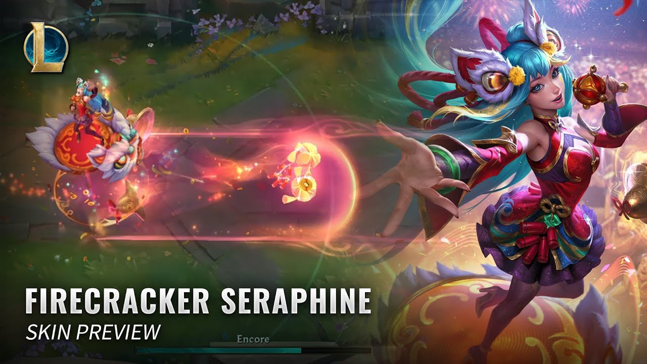 Firecracker Seraphine Skin Preview || League Of Legends: PBE