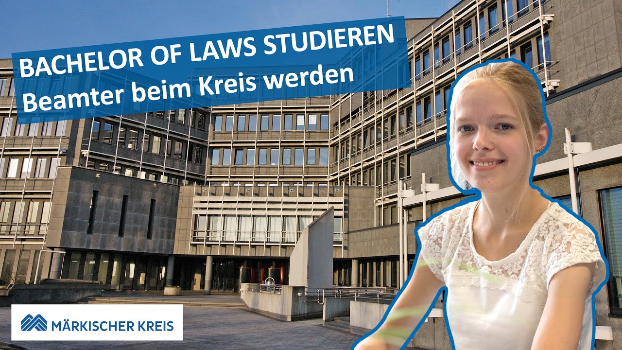 Ausbildung beim Kreis: Lisa erz&auml;hlt &uuml;ber das Bachelor of Laws Studium. So wird man Beamter