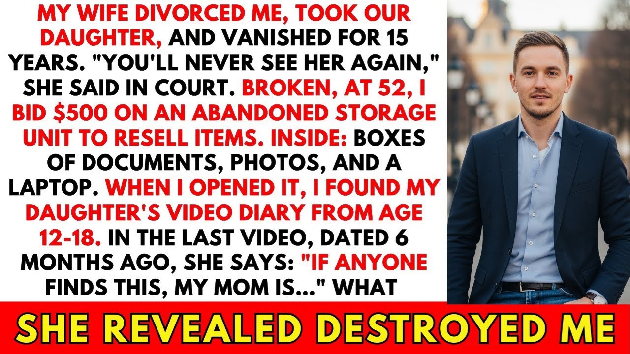 My Wife Took Our Daughter And Vanished For 15 Years. A $500 Storage Unit Revealed The Horrifying