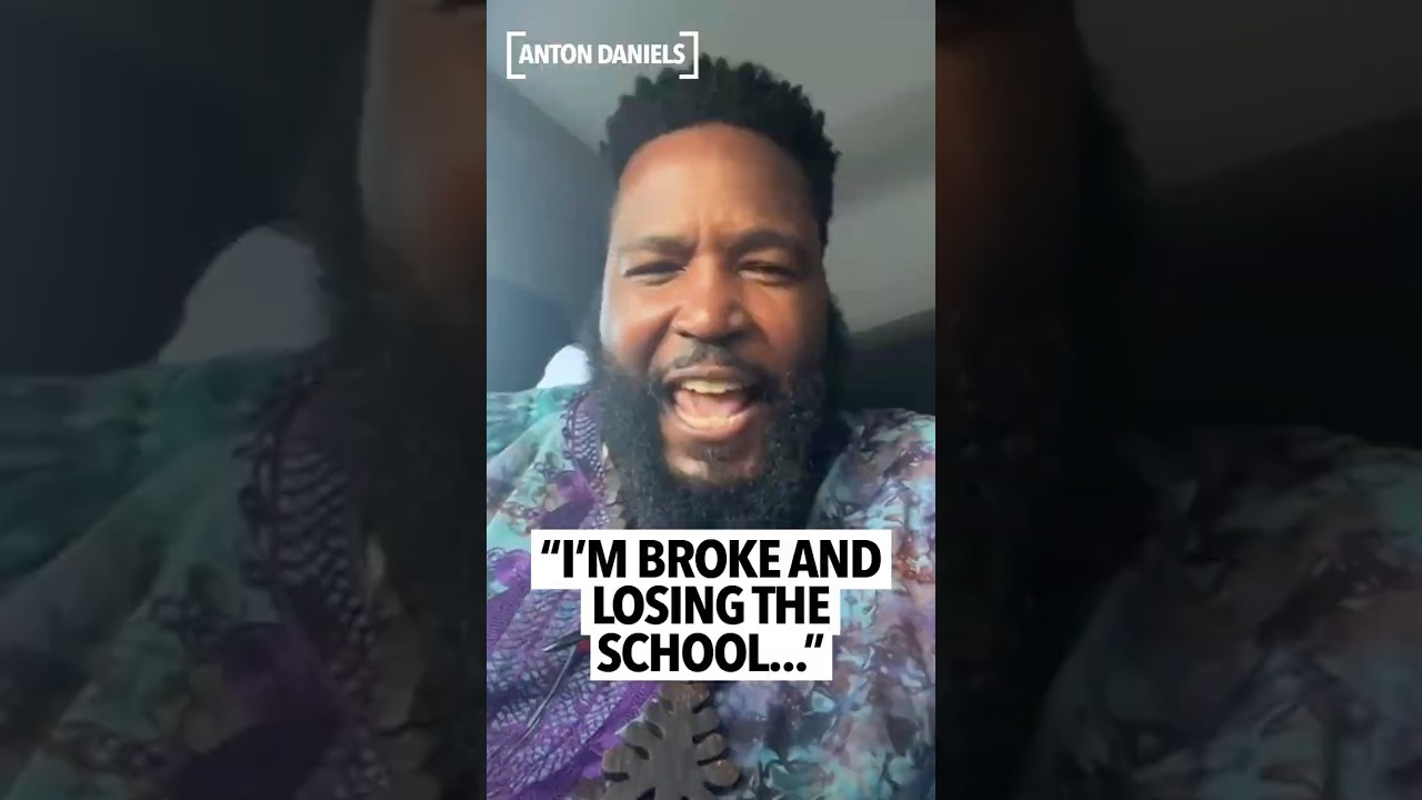 Umar Johnson admits to being broke, says he's losing the school at auction, begs for more donations