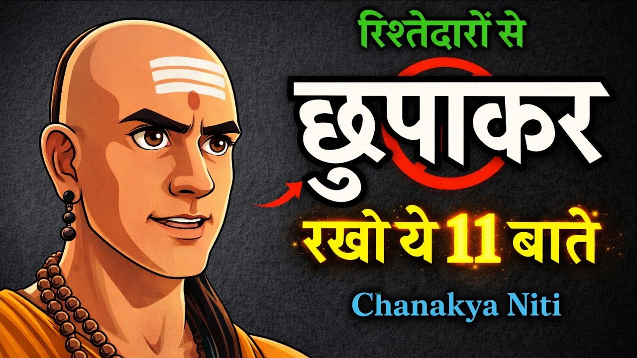 चाणक्य नीति: रिश्तेदारों से ये 11 बातें कभी मत बताना | वरना जीवन भर पछताओगे