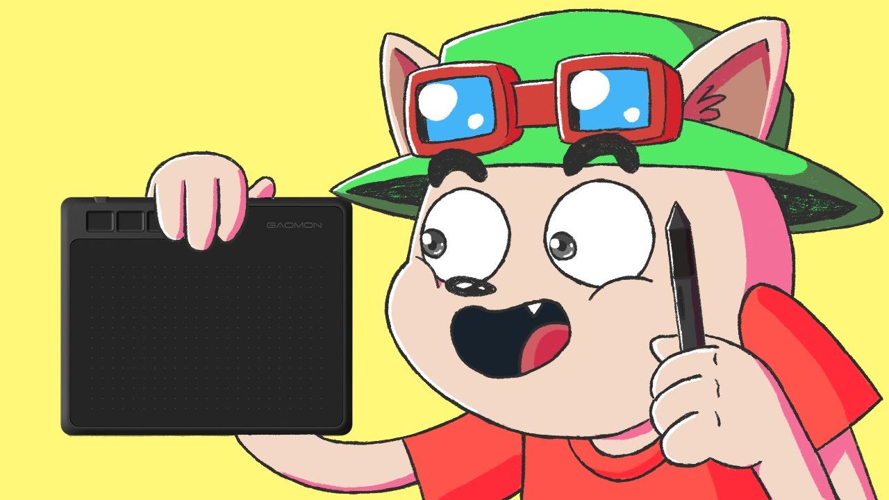 GANHEI UMA MESA DIGITALIZADORA NOVA! - GRAPHIC TABLET GAOMON S620  (Unboxing e Review)