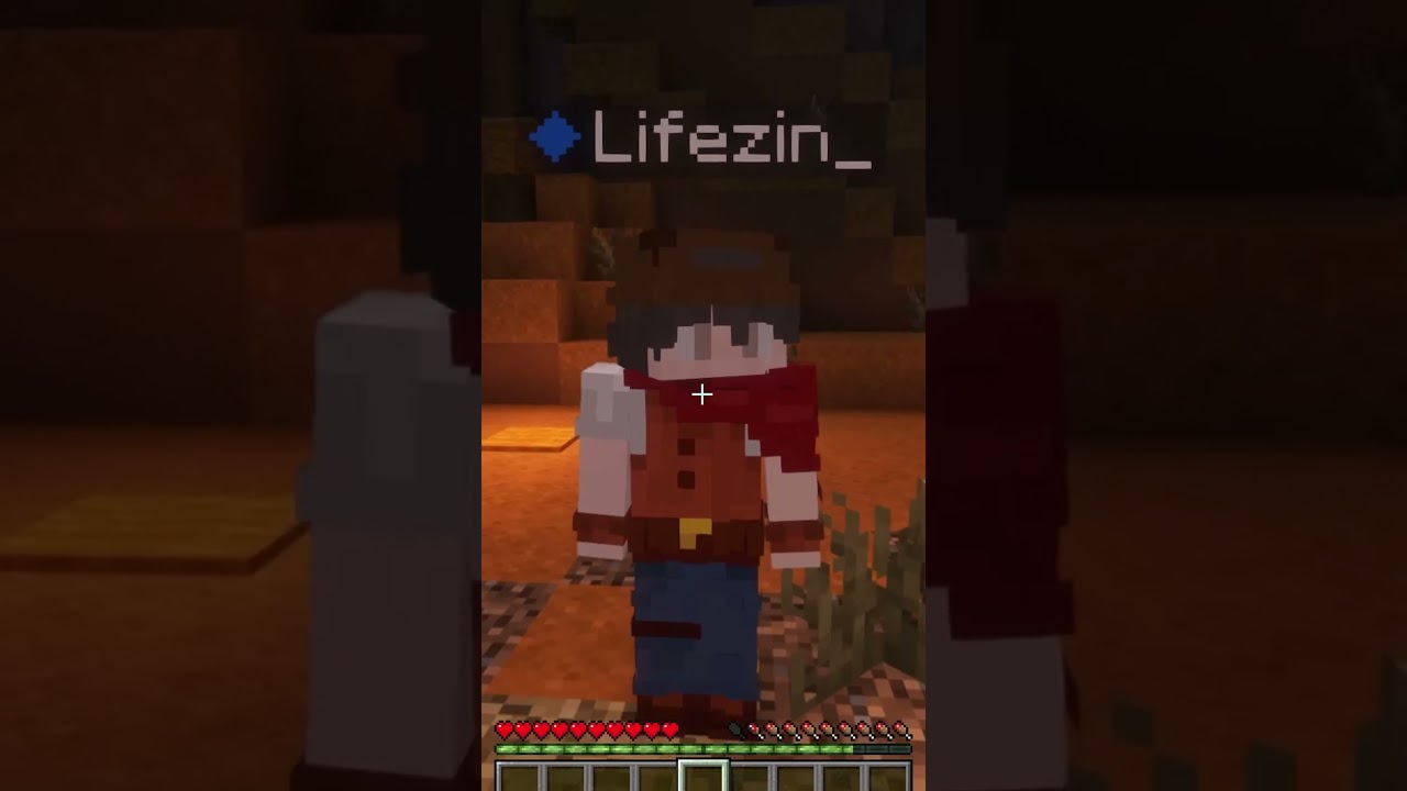 Encontramos o LIZARD MAN no Minecraft...