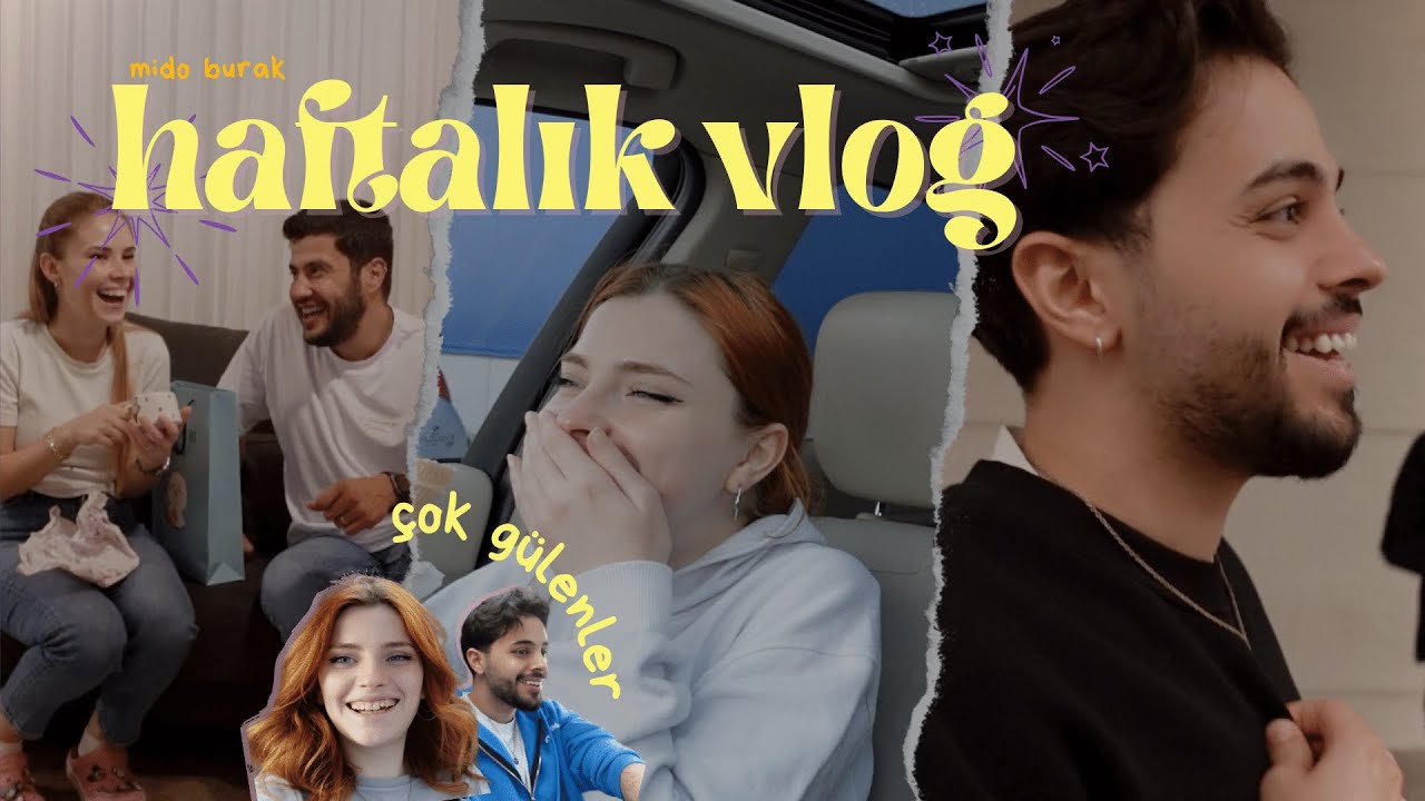HAFTALIK VLOG | yeni evlilere misafir olmak, abimin eve almaması, yarışma