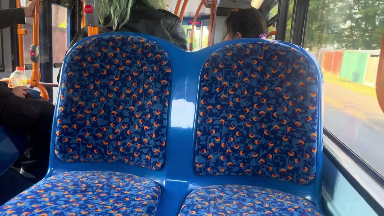 (Loud Voith + Cooling Fan) Journey on Route 252 Stagecoach London LX11BHK 19792 11/6/25