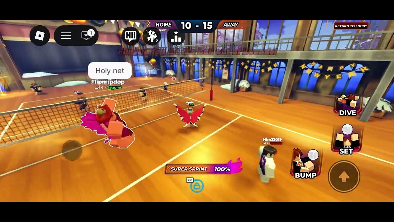 I play Volleyball Legends 