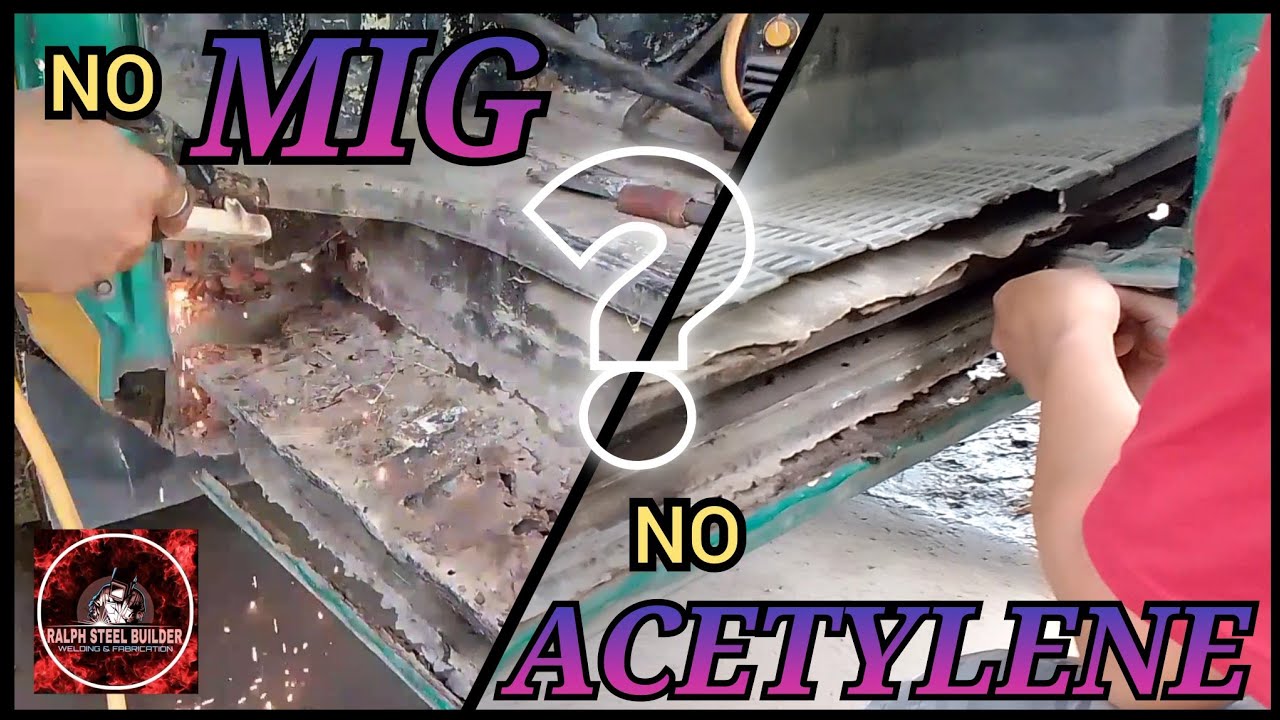 CAR SLIDING DOOR ROLLER GUIDE REPAIR/BODY RESTORATION WITH USING ARC WELDING OR STICK WELDER ONLY.