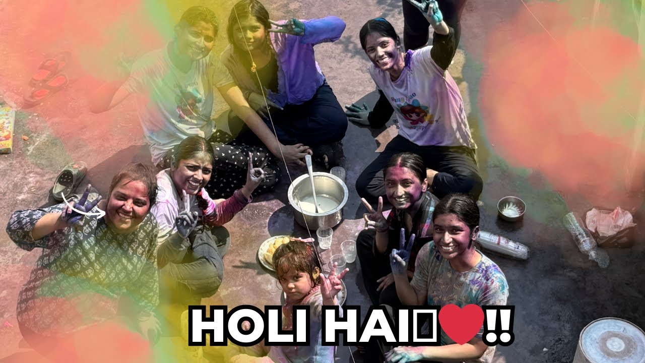 Aisi Holi Kabhi nahi Kheli😂🫟❤️