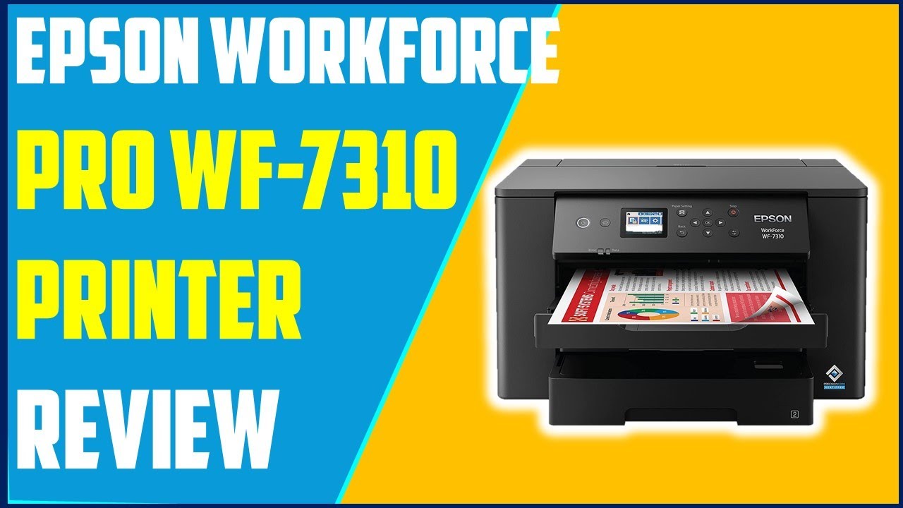 ✅Обзор принтера Epson WorkForce Pro WF-7310 — беспроводной струйный принтер Epson 7310