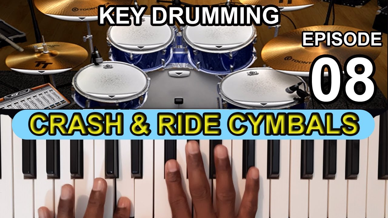 Key Drumming Episode 08 | Ride and Crash Cymbals| Beat making | Music Production | Indian Solfege