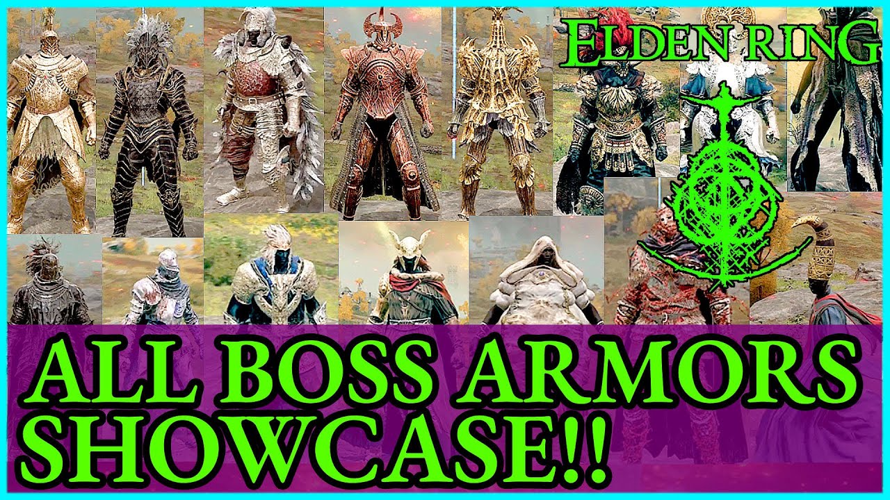 ELDEN RING All Boss Armor Sets - Elden Ring Guide