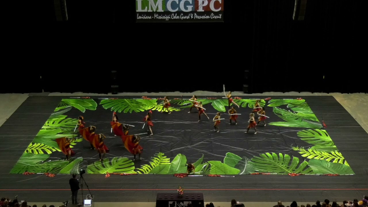 Terrebonne High School JV Winter Guard 2019