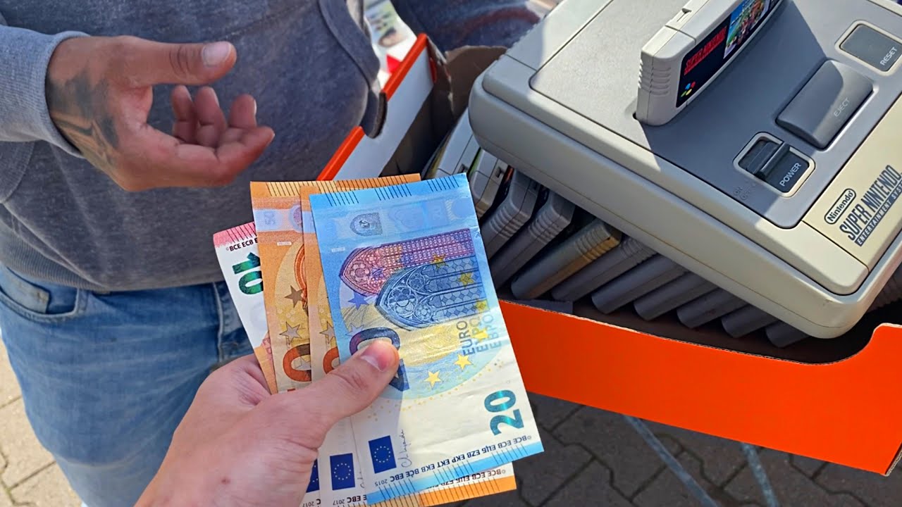 GELD machen auf dem FLOHMARKT 💸 Pokemon, Nintendo, Playstation Schnäppchen! 🔥