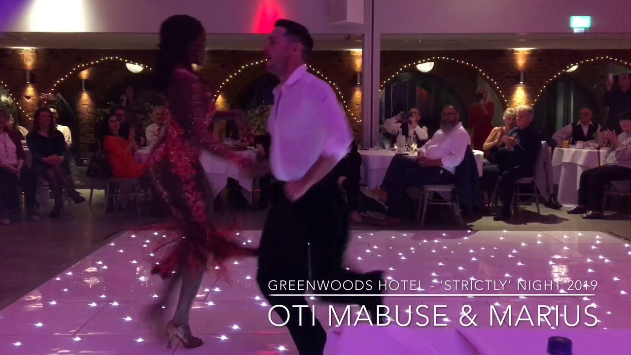 Oti Mabuse and Marius at Greenwoods Hotel and Spa