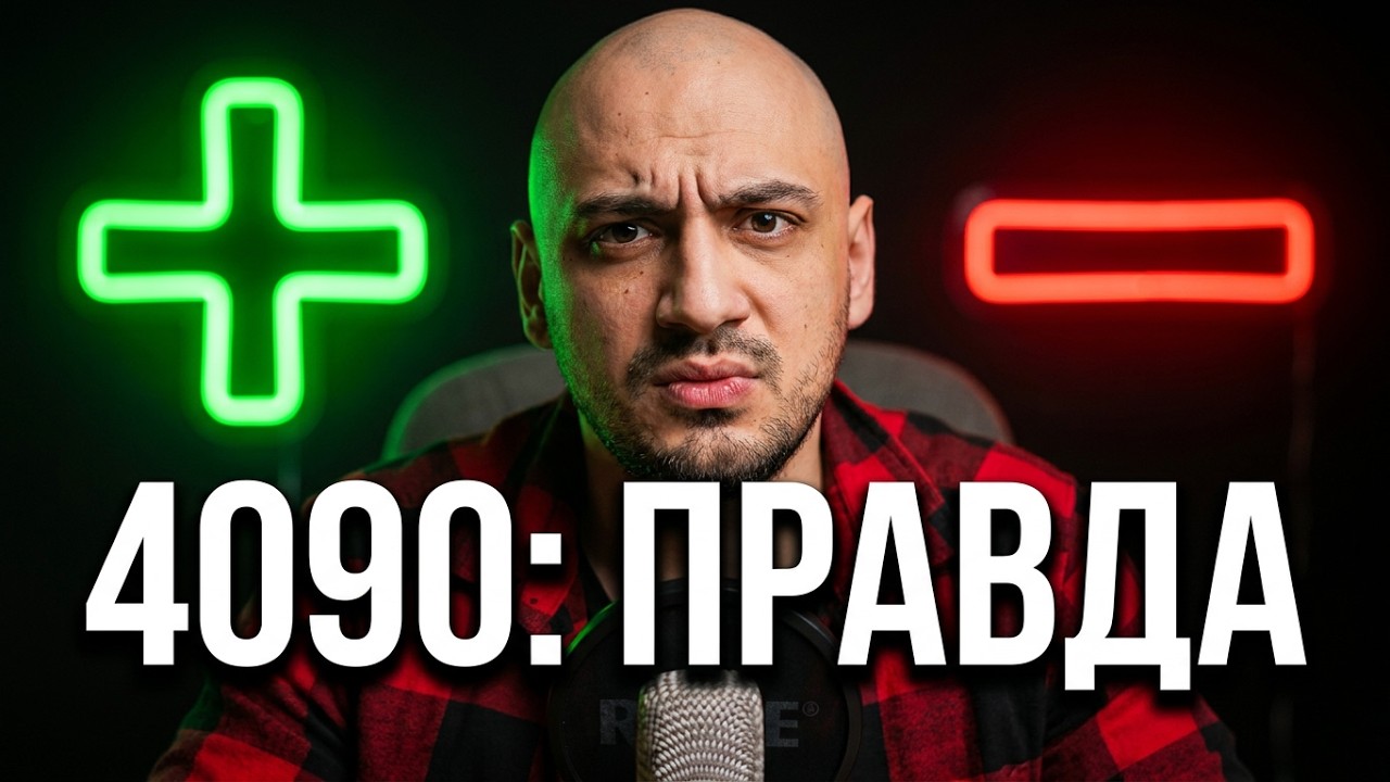 Плюсы и минусы RTX 4090 о которых молчат!