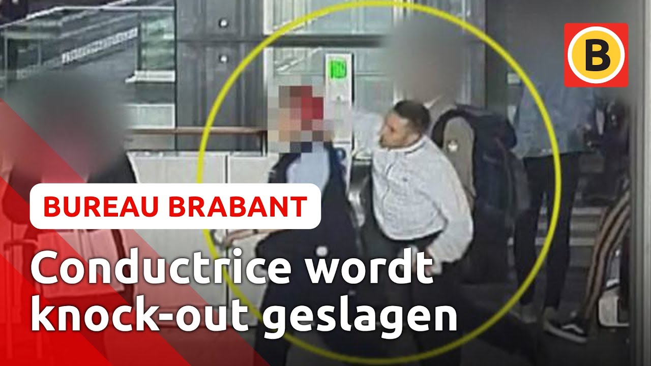 Conductrice LAF AANGEVALLEN door ZWARTRIJDER op station | Bureau Brabant