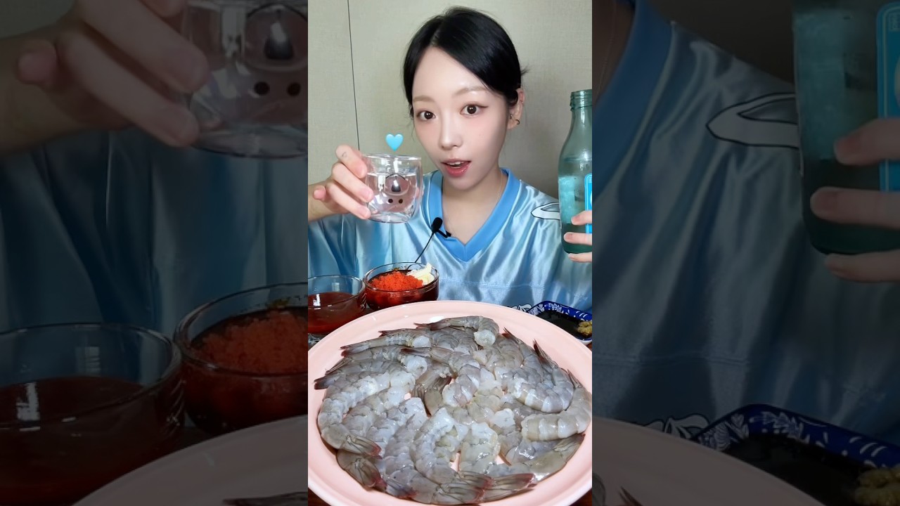 통영 생새우회 1kg+소주까지...🤍