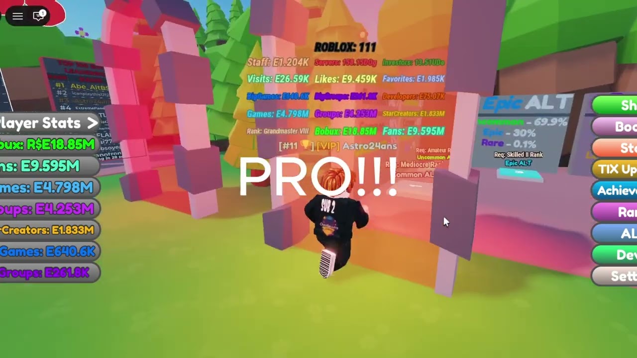 NOOB/NOVICE/PRO!