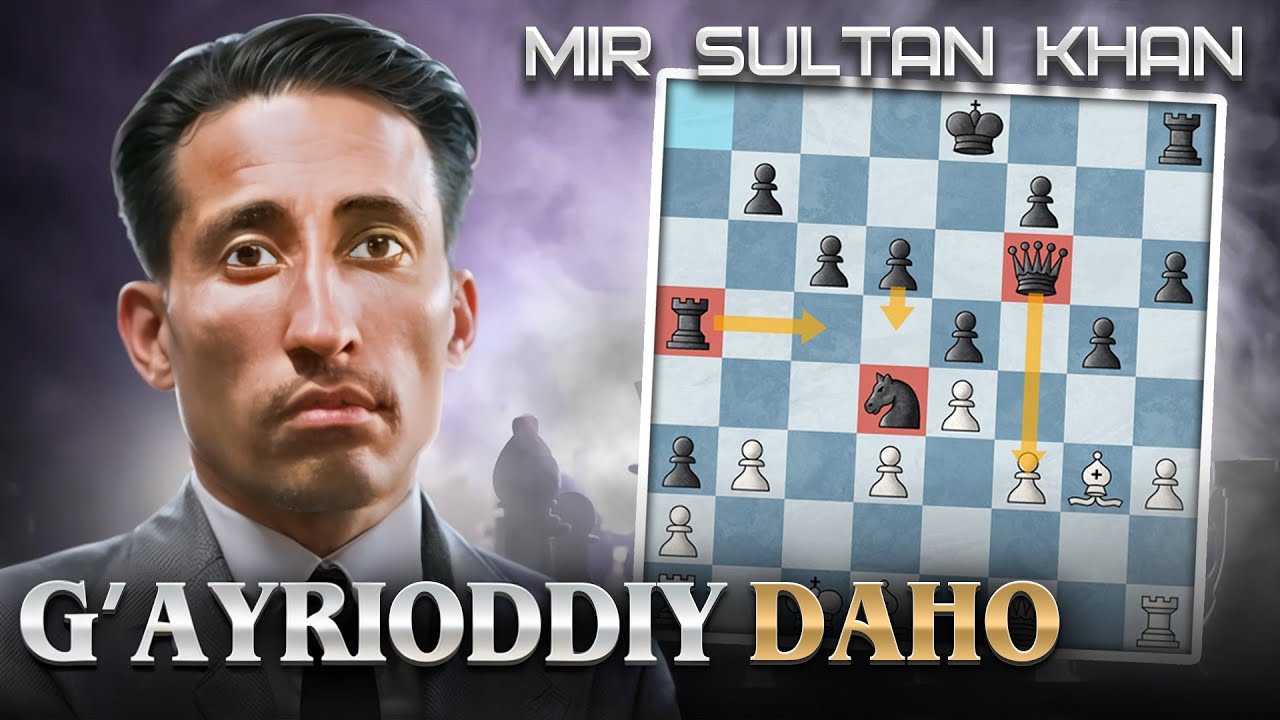 Tarixdagi eng sirli shaxmatchi ! | Mir Sultan Khan vs Johner Paul 1932 \\\