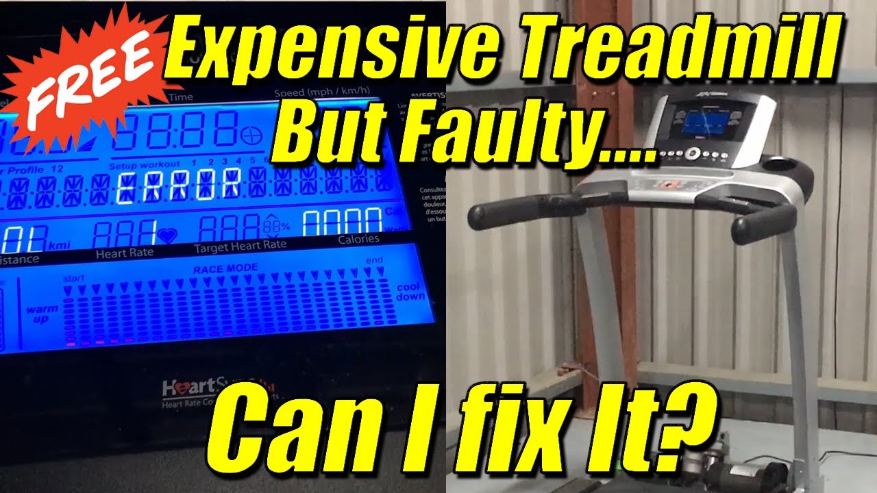 Free Expensive Treadmill - But Faulty | Can I fix It?