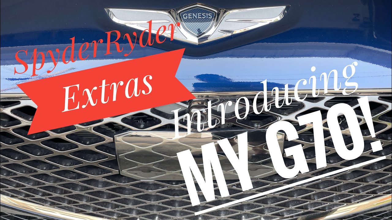 Introducing my new 2022 Genesis G70 sport sedan!