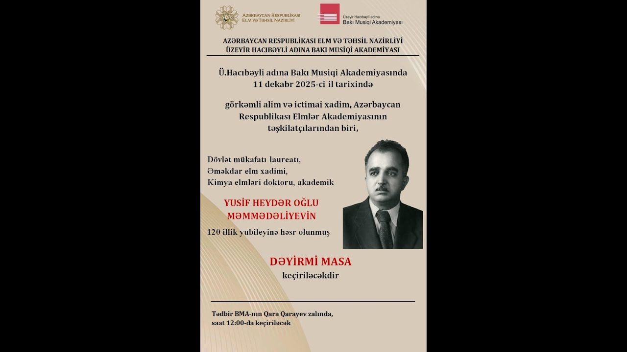 Akademik Yusif Məmmədəliyev - 120