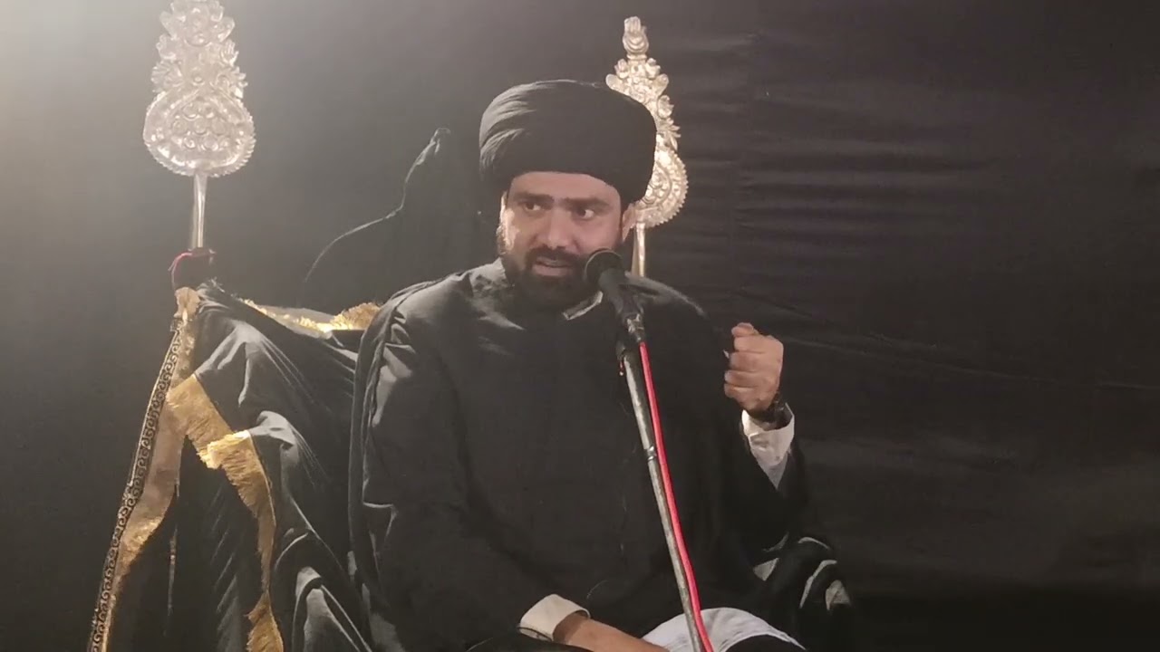 MOLANA SABIR RAZA SABIR SB JHARKHAND 11 MOHARRAM 2025 IN SANDHAWALI SADAT MUZAFFARNAGAR