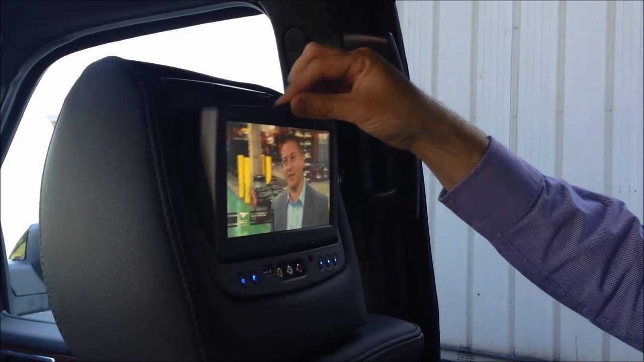 How to Use Rear Entertainment DVD in a 2014 Lincoln Navigator