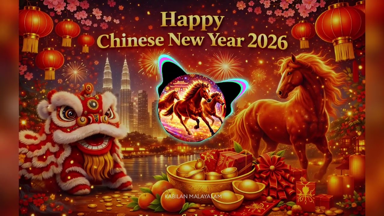 Happy Chinese New Year 2026 | Tamil Song | Year of the Horse Celebration | Kong Xi Fa Cai