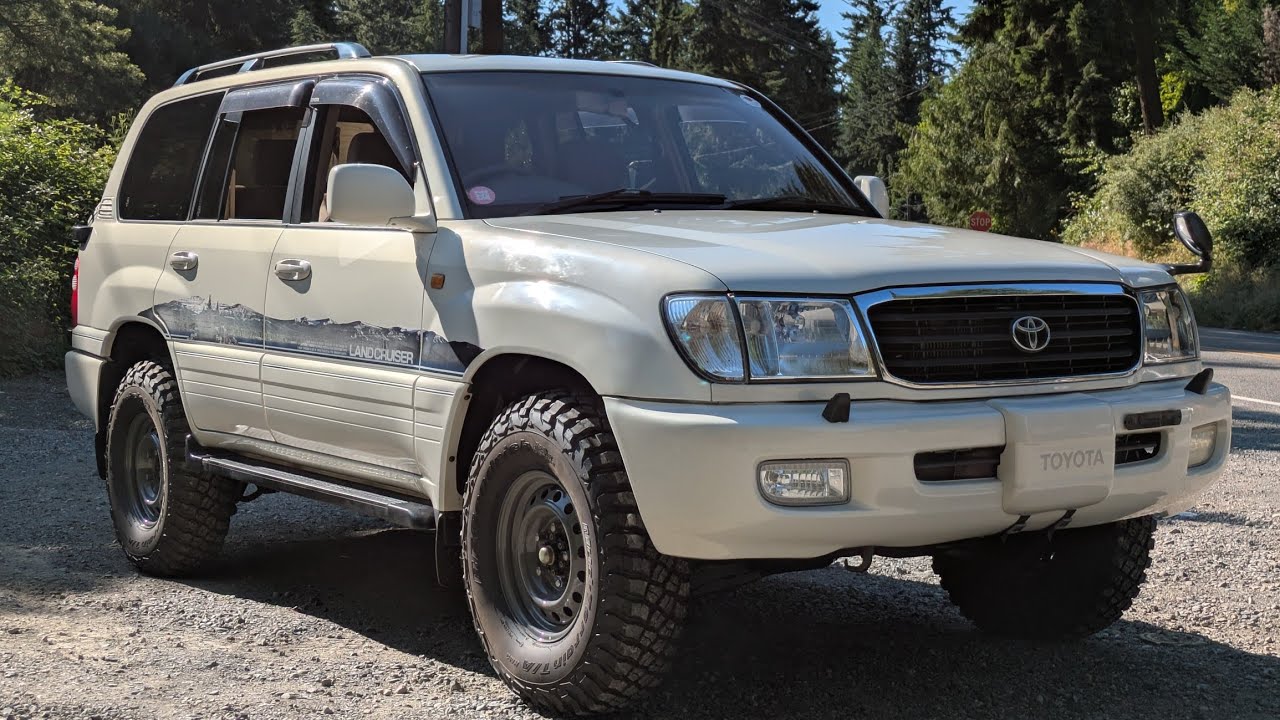 1999 Toyota Land Cruiser VX Limited 4.2L  1HD-FTE 24v central diff lock Hi-Lo rare OEM winch